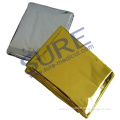 CE&FDA Approved Silver and Golden Thermal Rescue Emergency Blanket (SR5028)